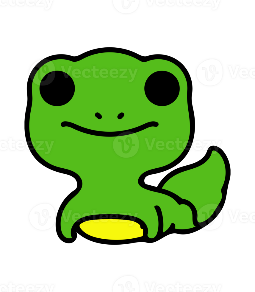 Cute Gecko Drawing png