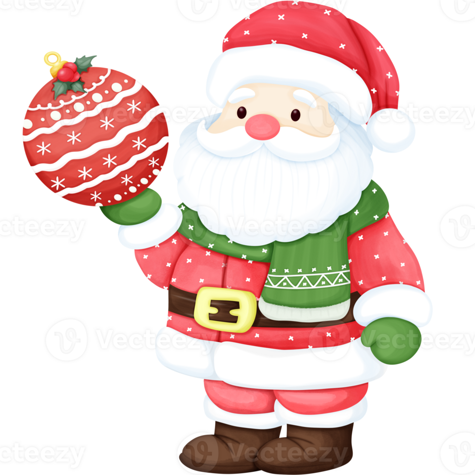 disegno Santa Natale png