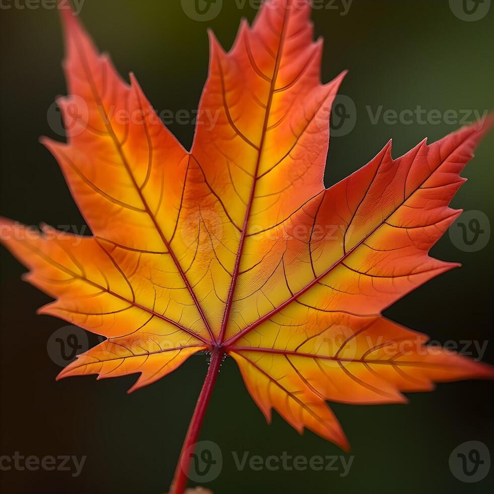 autumn maple leaf photo