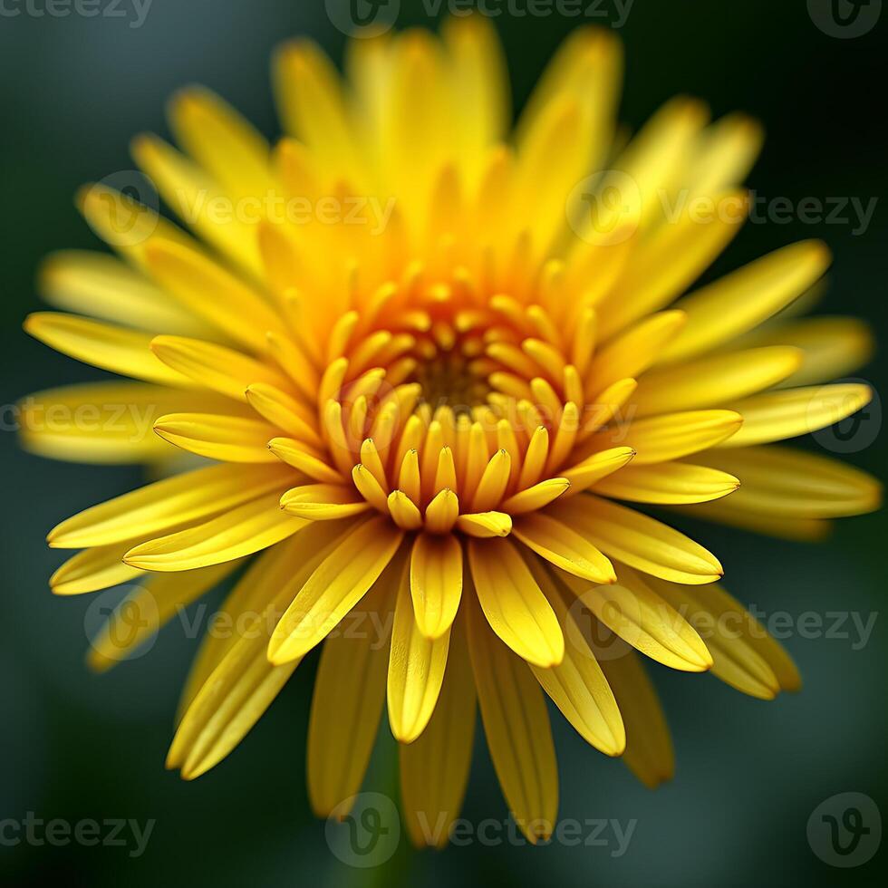 yellow flower macro photo