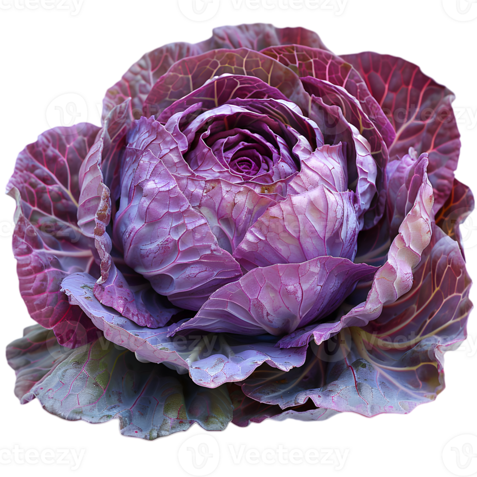 A purple cabbage is shown in this image png