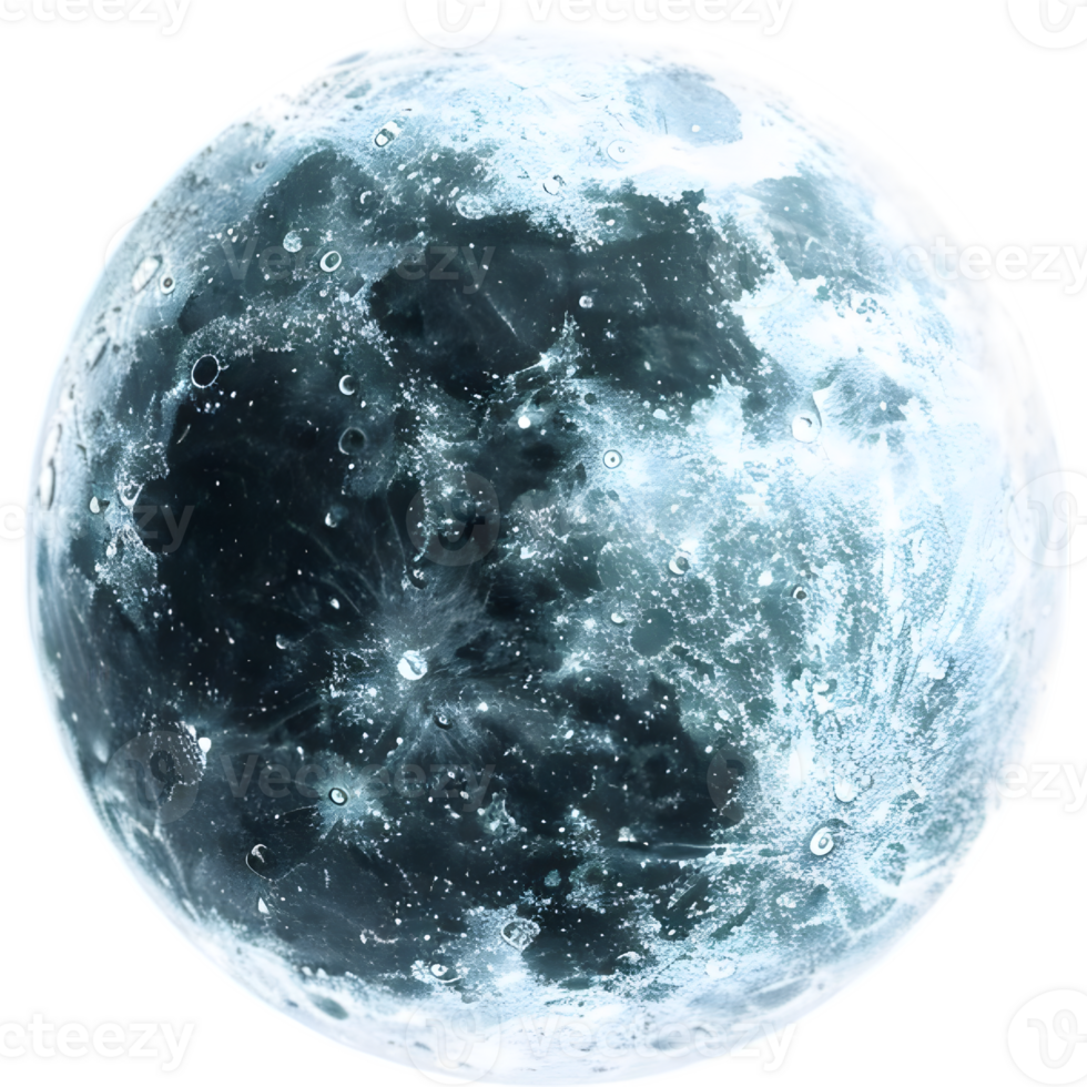 The moon is shown in this image png