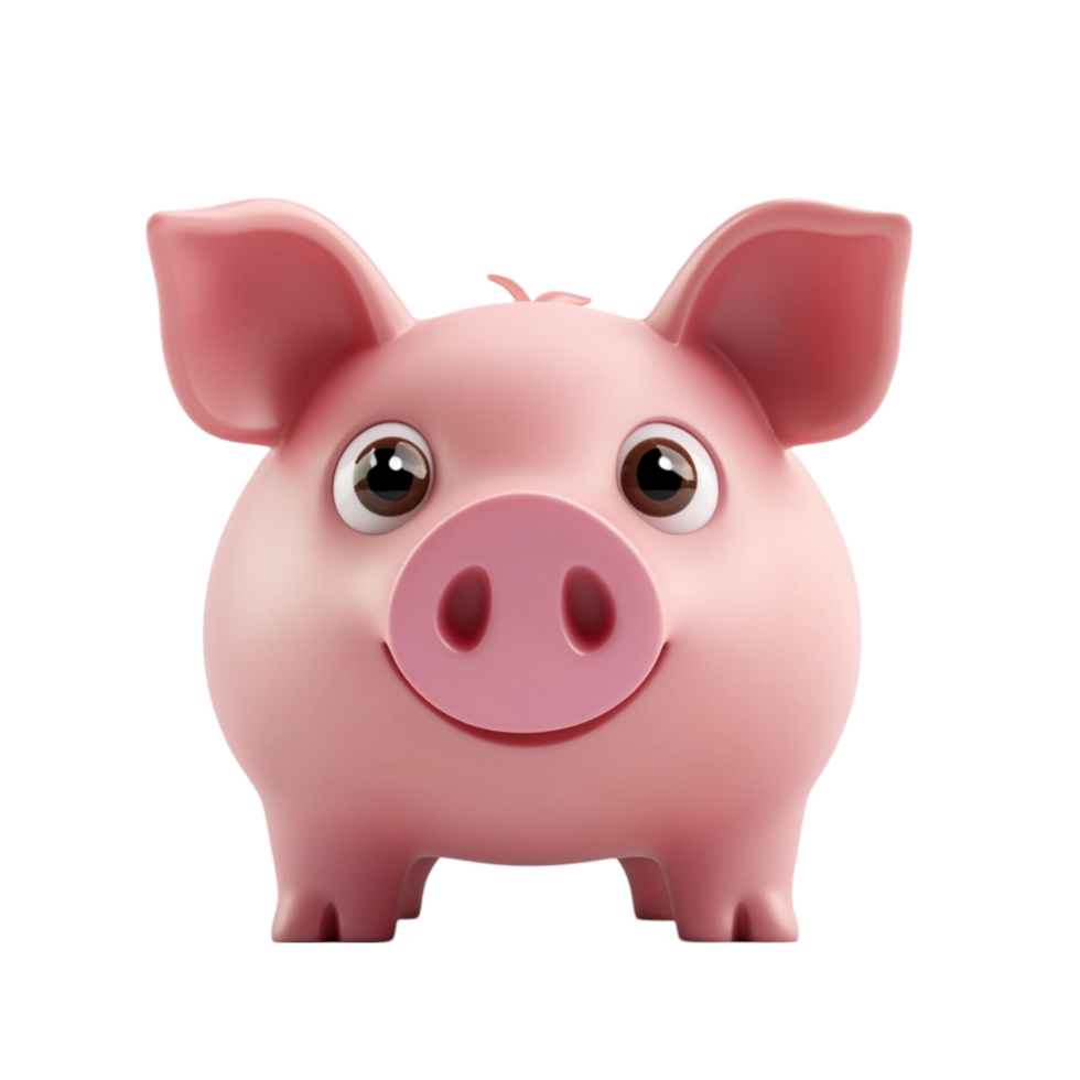 Pig Bank on Transparent Background png
