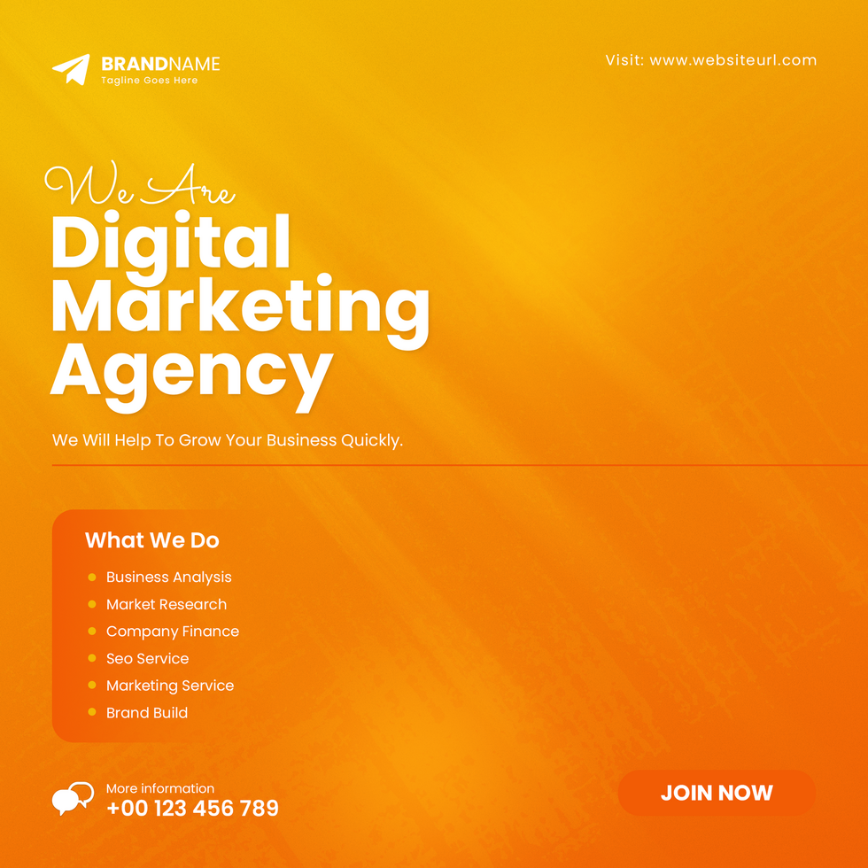 Premium Social Media Post Templates for Digital Marketing Professionals psd