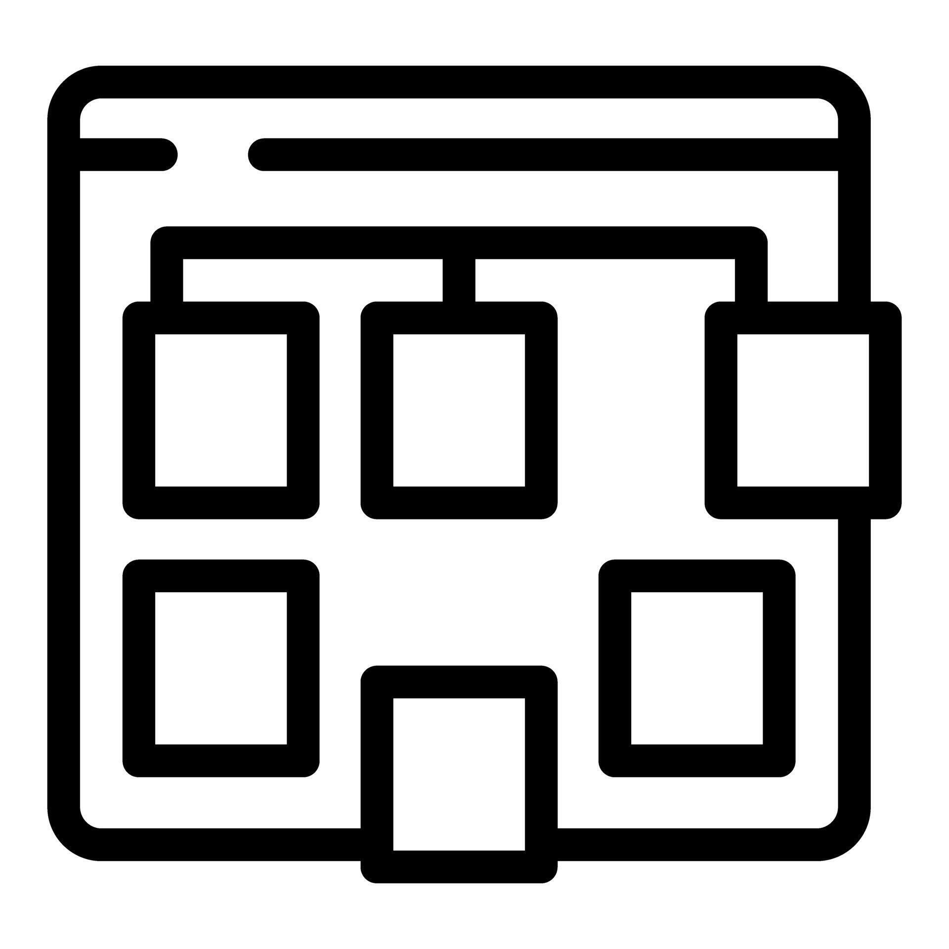 Web application presenting interactive algorithm for data visualization ...
