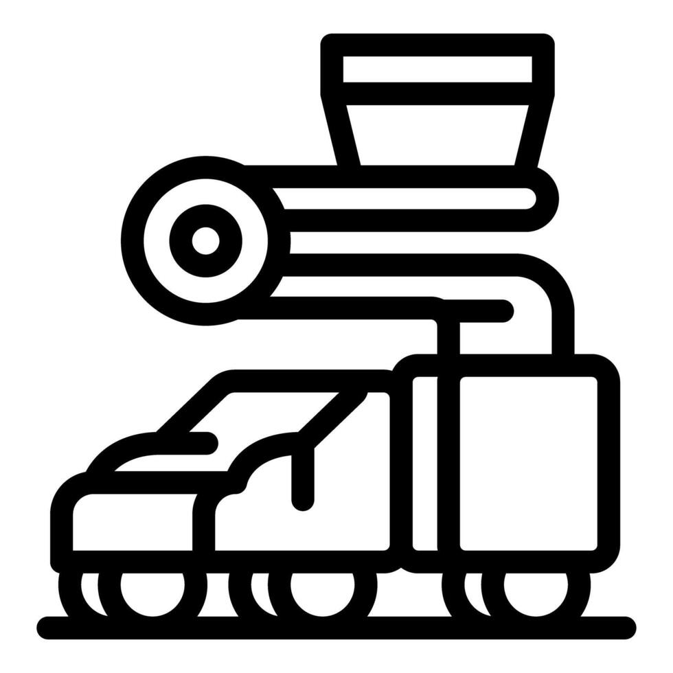 Airport shuttle bus lifting passengers with its modern lift platform vector