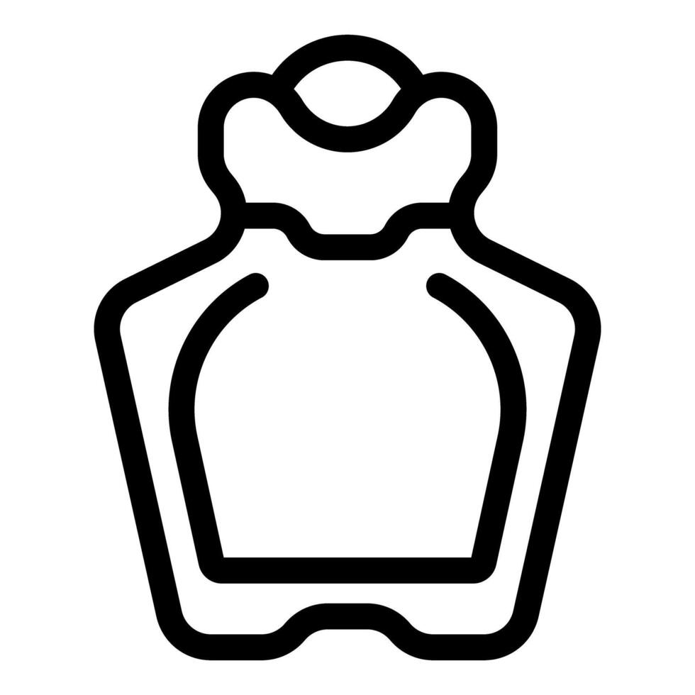 Perfume bottle icon representing fragrance and scent vector
