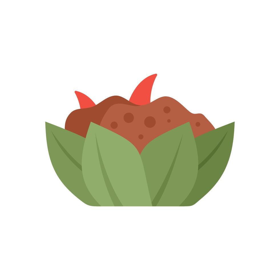 This illustration perfect for your design needs about indonesian food vector