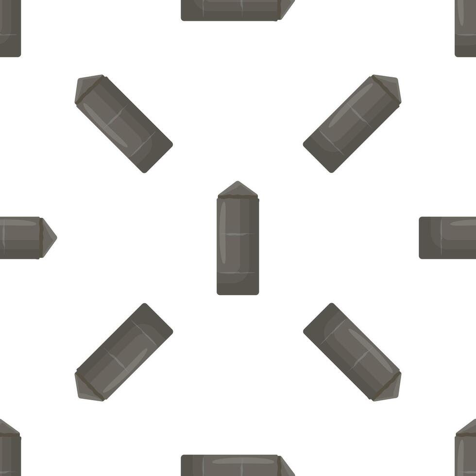 Grain elevator storing harvested crops seamless pattern on white background vector