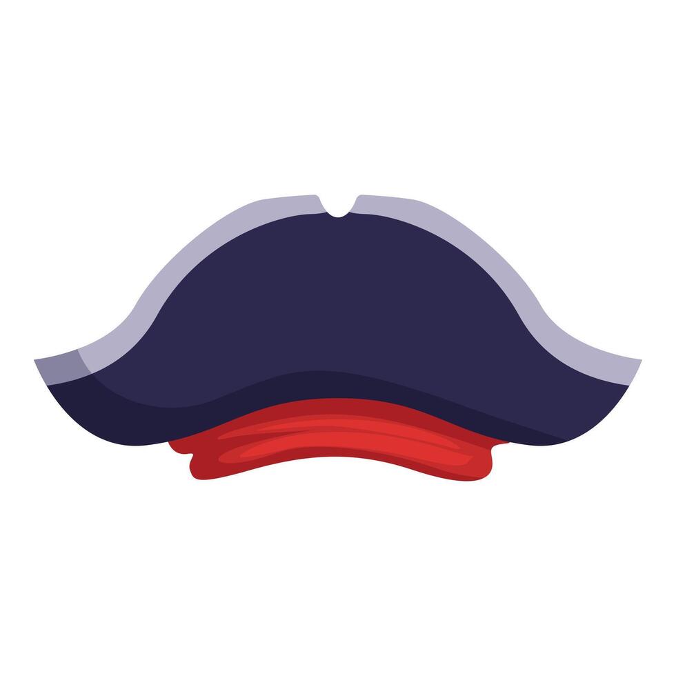 Tricorn hat symbolizing revolution and freedom of expression vector