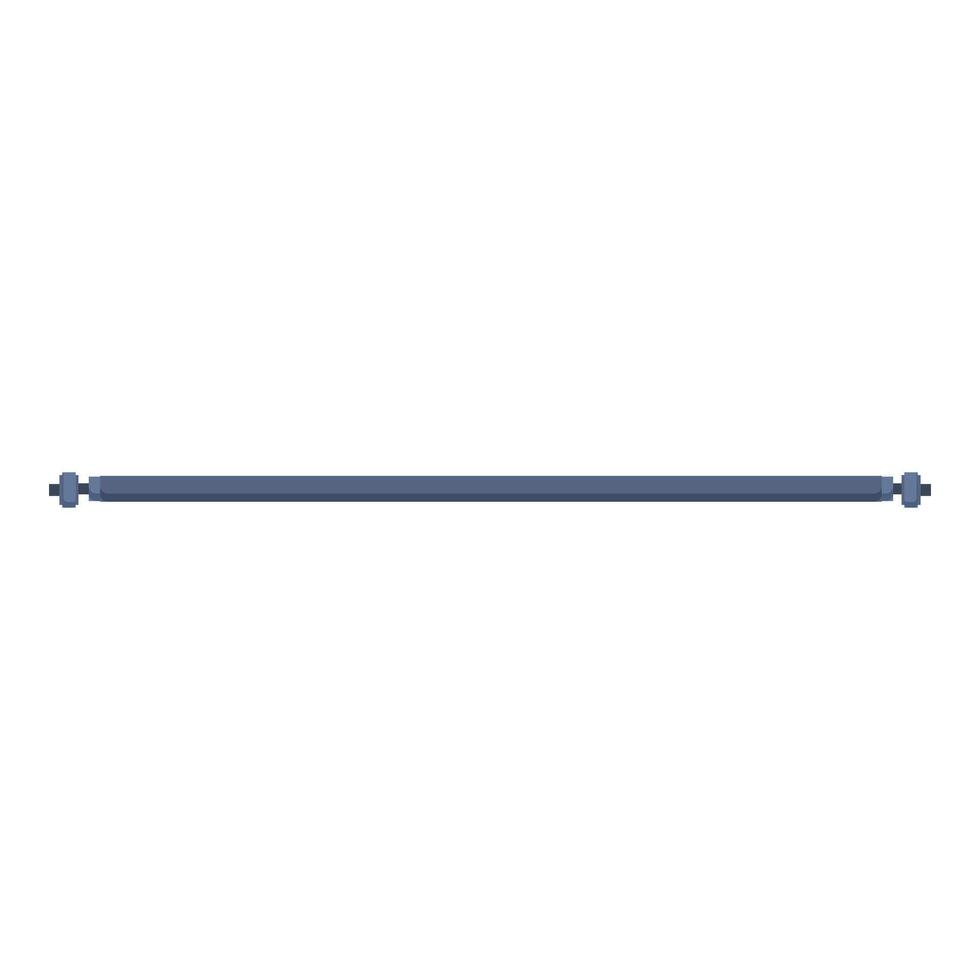 Car axle connecting wheels and ensuring smooth rotation vector