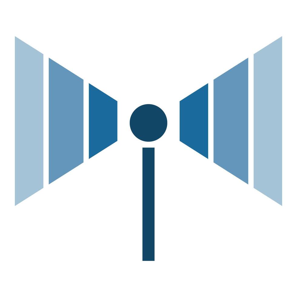 Signal expanding from source to multiple destinations reaching target audience vector
