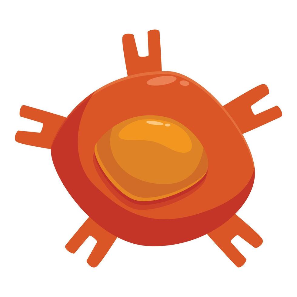 Activated platelet forming blood clot and releasing granules vector
