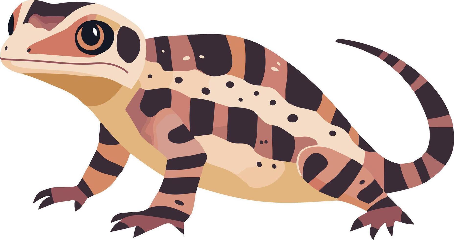 cute simple Morganucodon clipart vector
