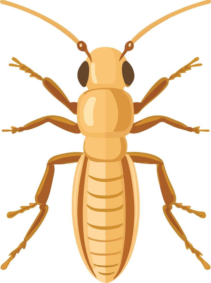 cute simple termite clipart vector
