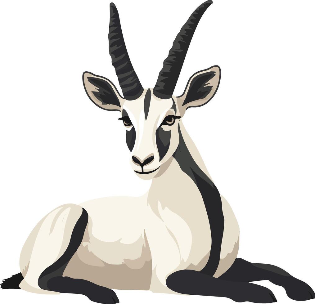 cute simple angonoka clipart vector