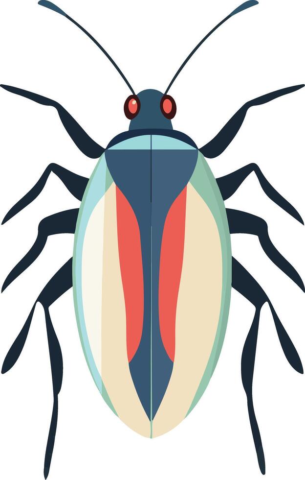 cute simple arthropod clipart vector