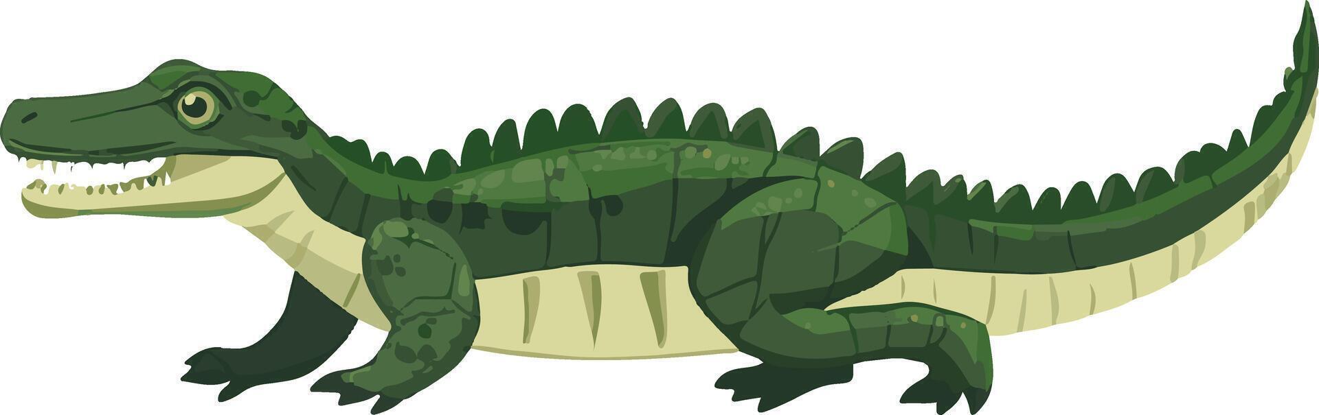 cute simple Desmatosuchus clipart vector