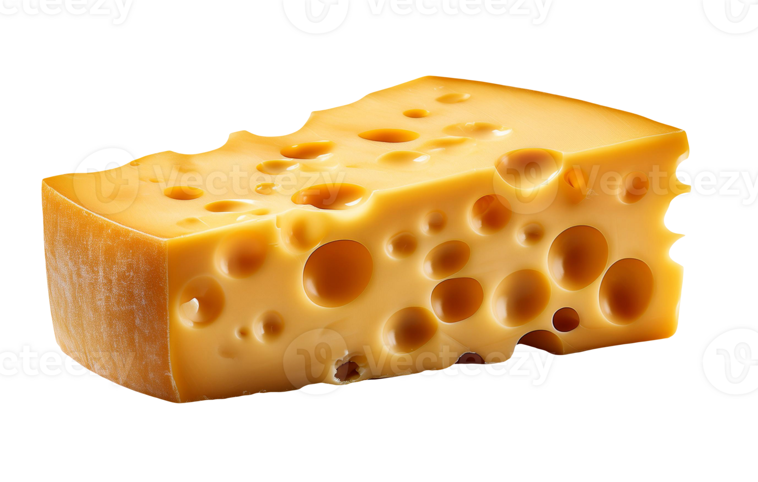 Cheese Isolated on Transparent Background png