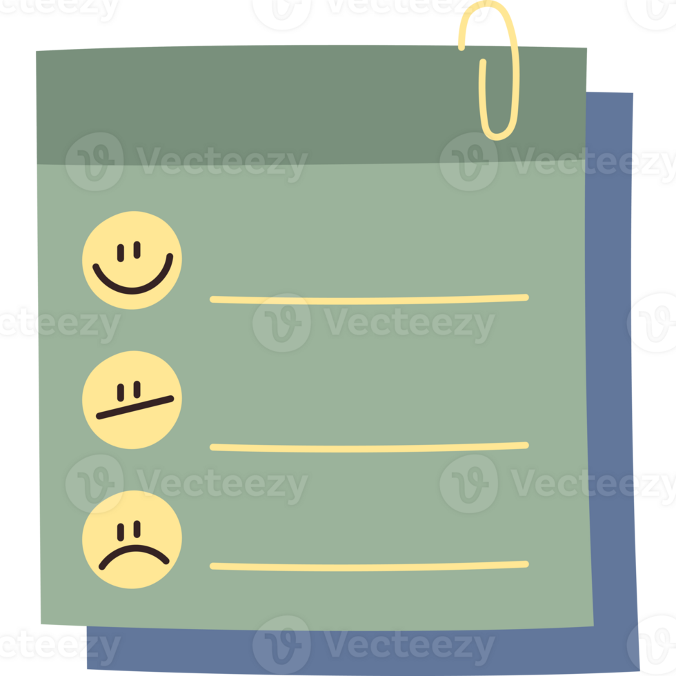 mood feeling emoji sticky note png