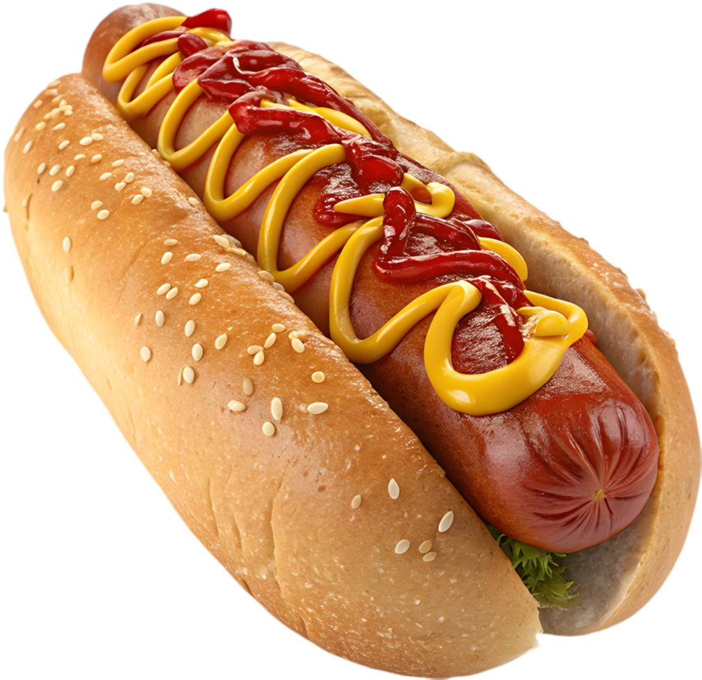 High-Quality Hot Dog Clipart for Eye-Catching Flyers. . png