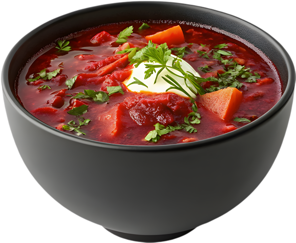 Authentic Ukrainian Borscht Clipart Bursting with Rich Beet Flavor Authentic Ukrainian Borscht Clipart Bursting with Rich Beet Flavor