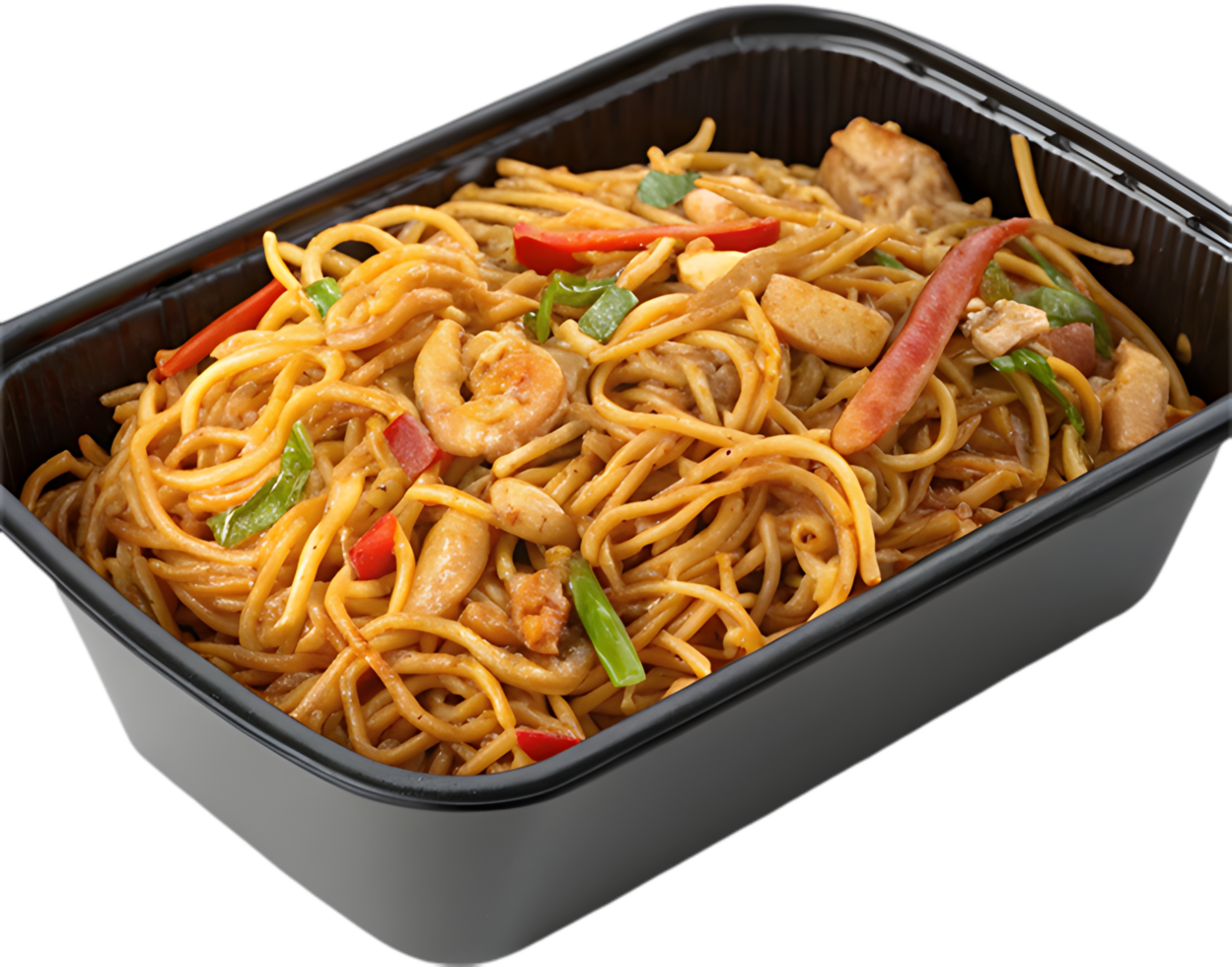 Tasty Chow Mein Clipart Perfect for Asian Food Websites. . png