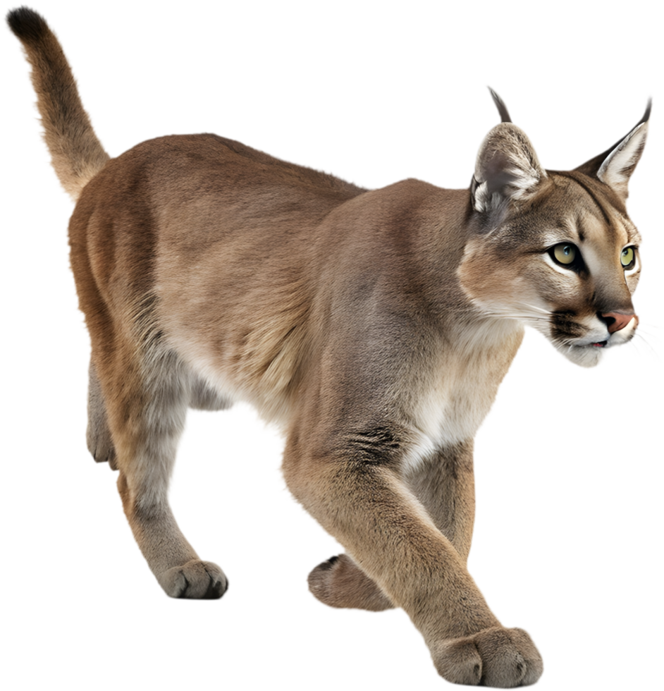 Running Cat Illusion Clipart for Fluid, Realistic Animations. . png