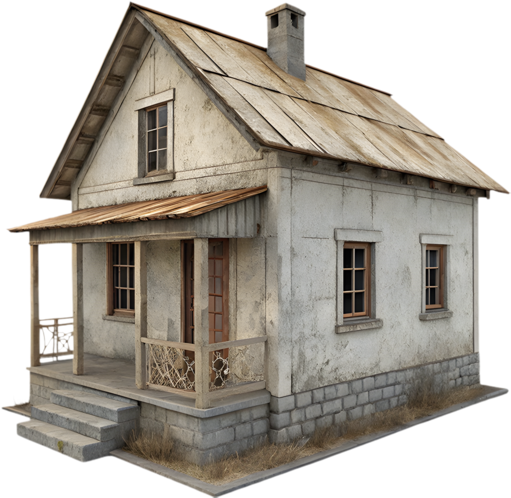 Raw Concrete Clipart Emphasizing Minimalist Architecture for Sleek Designs. . png