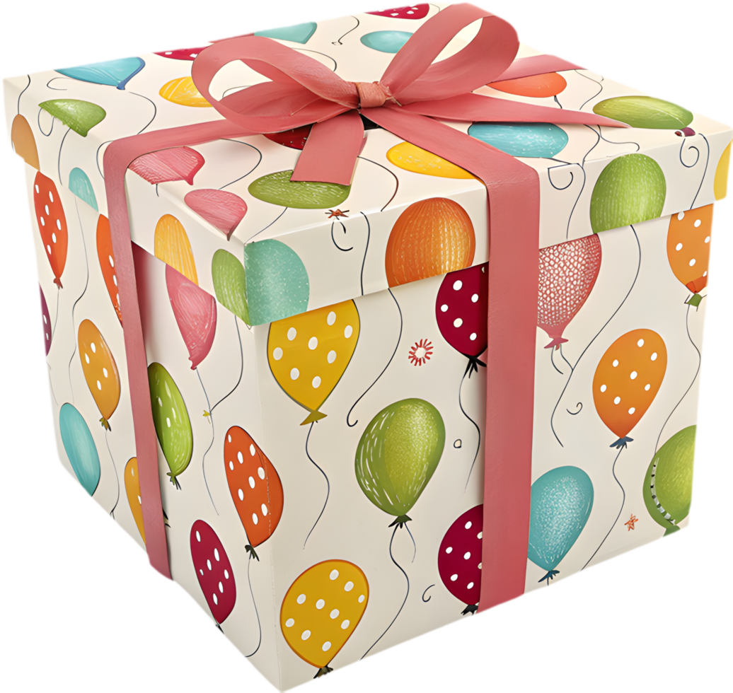 Elegant Gift Box Clipart for Memorable Festive Party Themes. . png