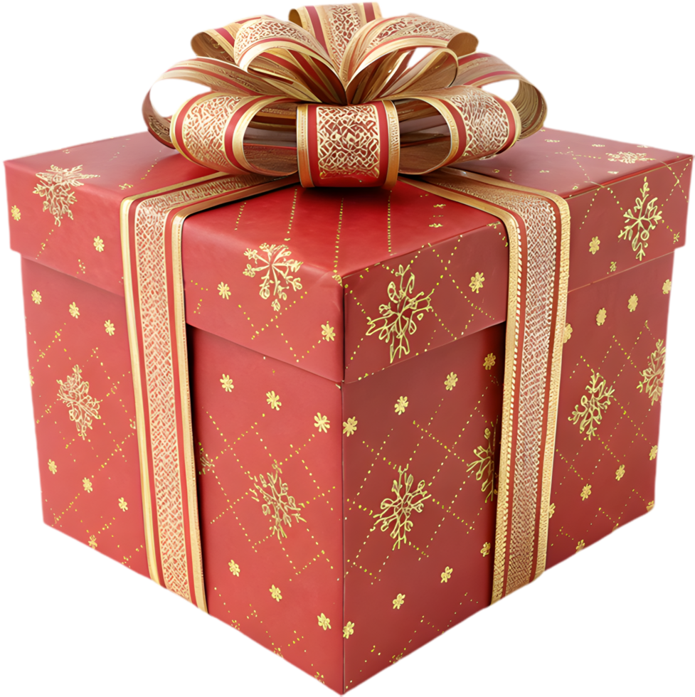 Beautiful Gift Box Clipart for Festive Holiday Designs. . png