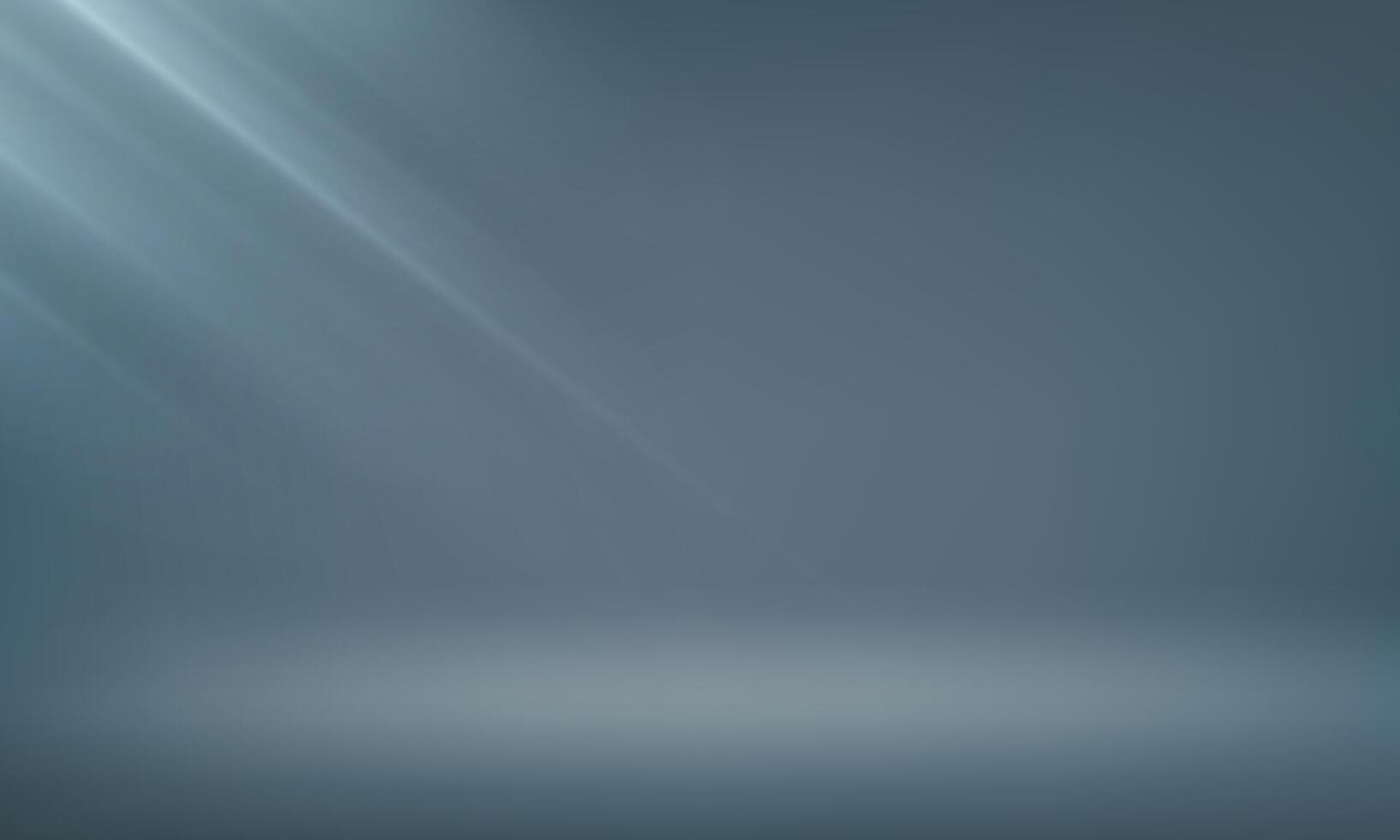 Empty Gray studio background. Abstract gradient gray background. Gray wall room with lights. Space for selling products on the website. illustration. vector