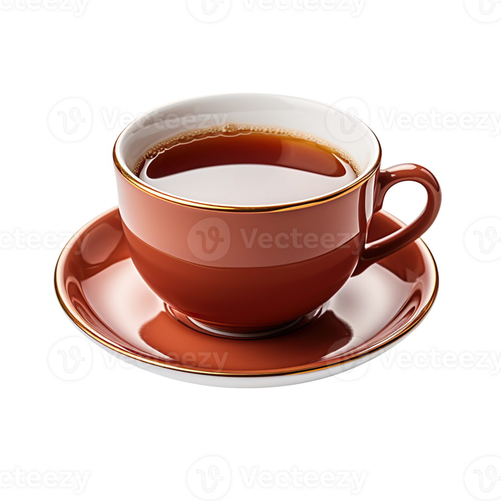 Cup of tea isolated on transparent background png