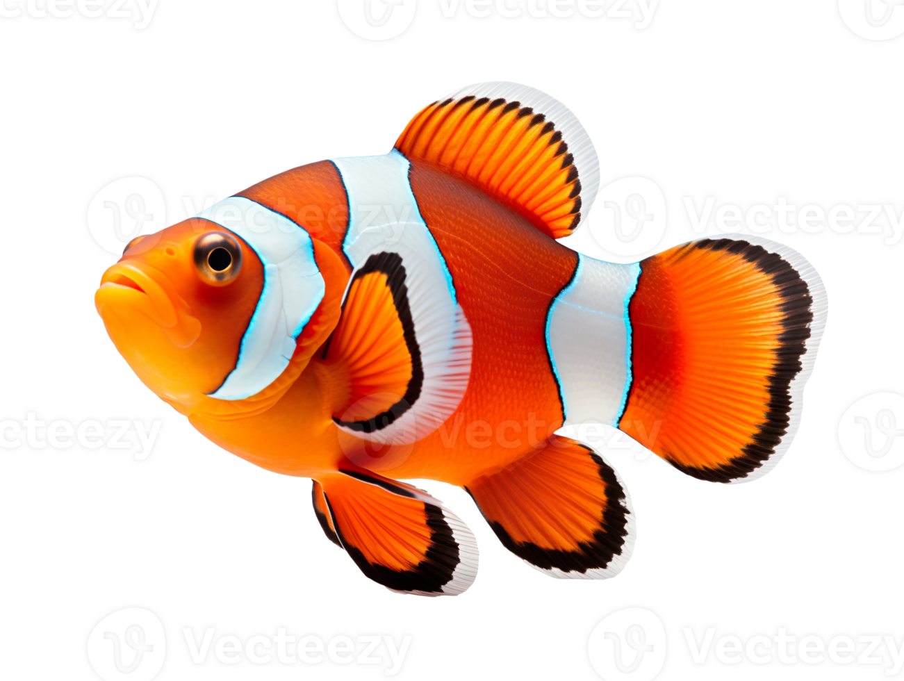 Clownfish isolated on transparent background png