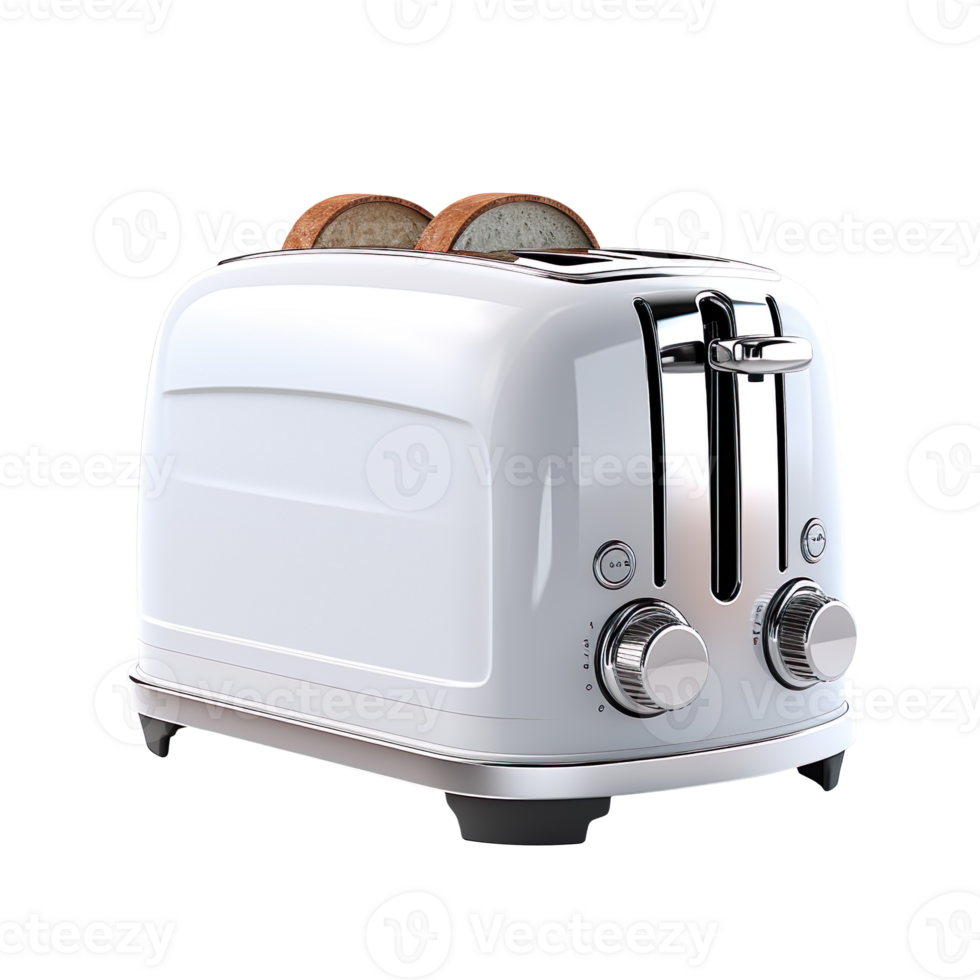 Modern toaster isolated on transparent background png