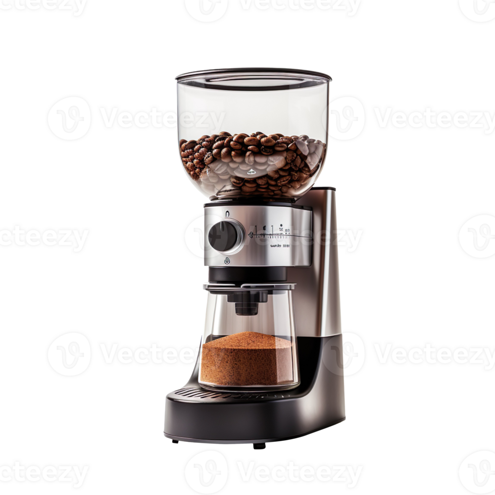 Modern Coffee Grinder isolated on transparent background png