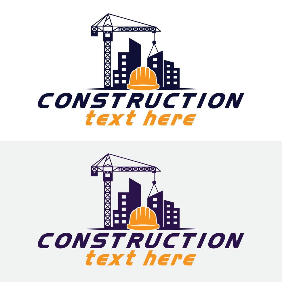 professional and unique real estate home and property construction logo vector