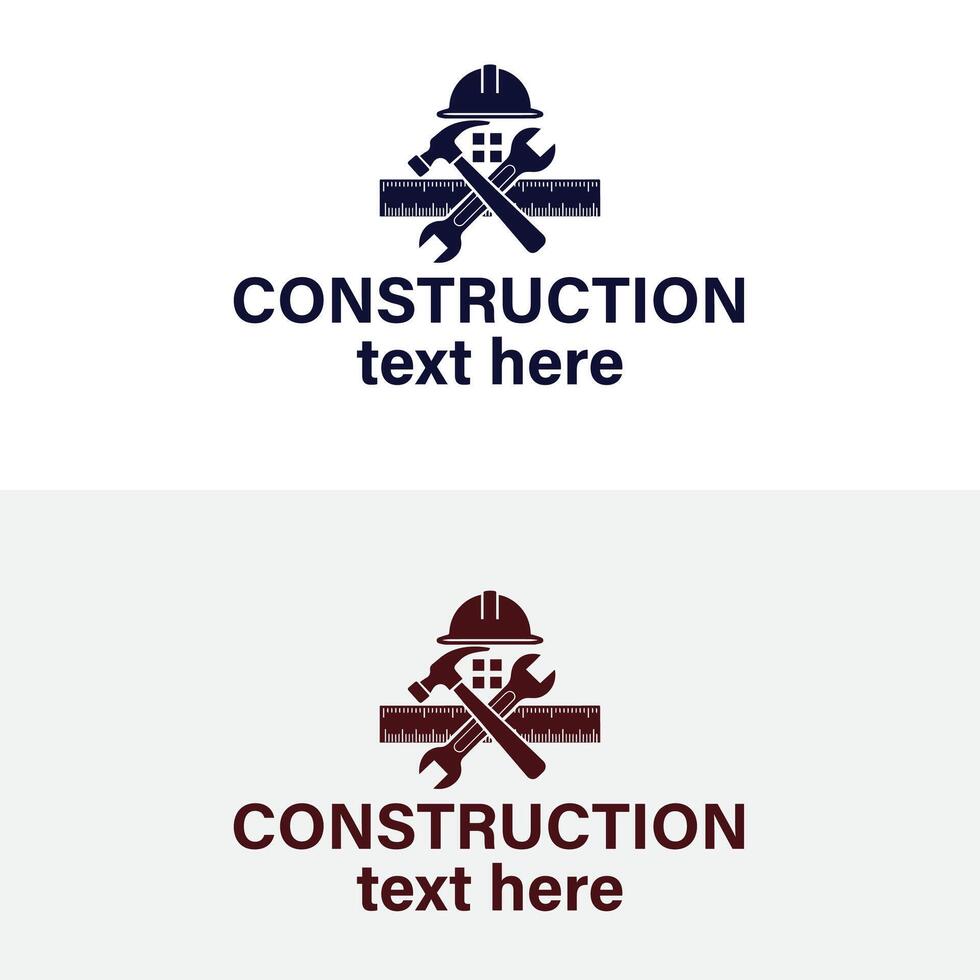 property, mortgage, home, building, construction, real estate logo design vector