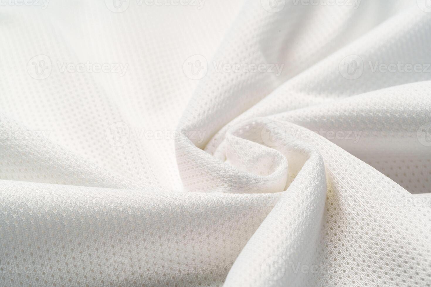White jersey clothing fabric texture background close up photo