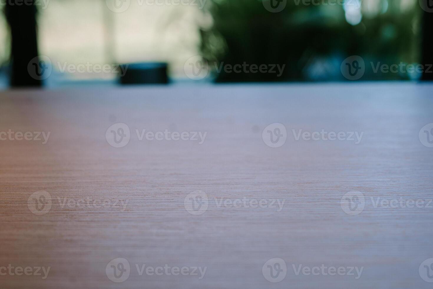 Empty display table with a clean, modern design, ready for showcasing products or decorations, photo
