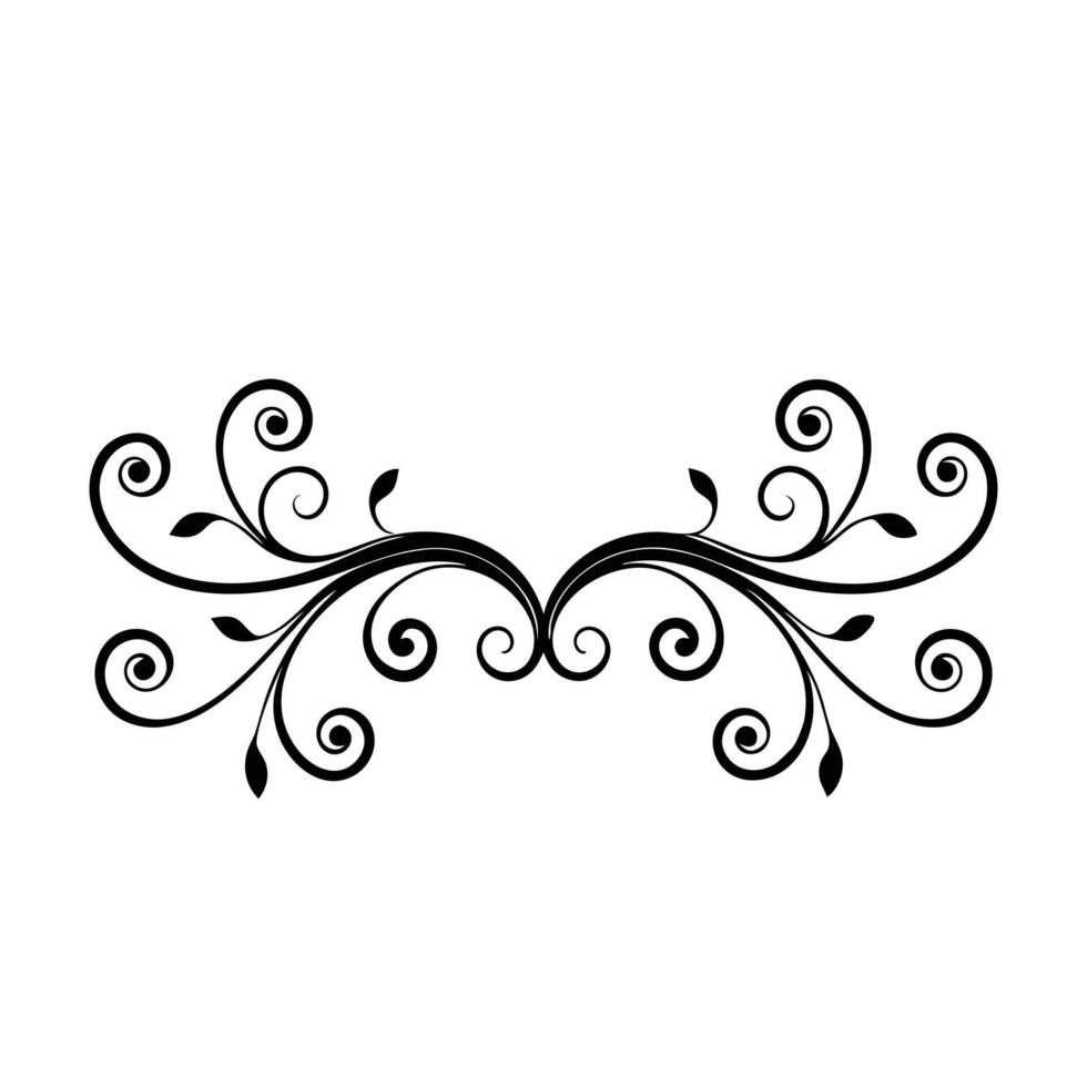 Abstract design featuring intricate swirls and flowing patterns, creating a dynamic visual effect vector