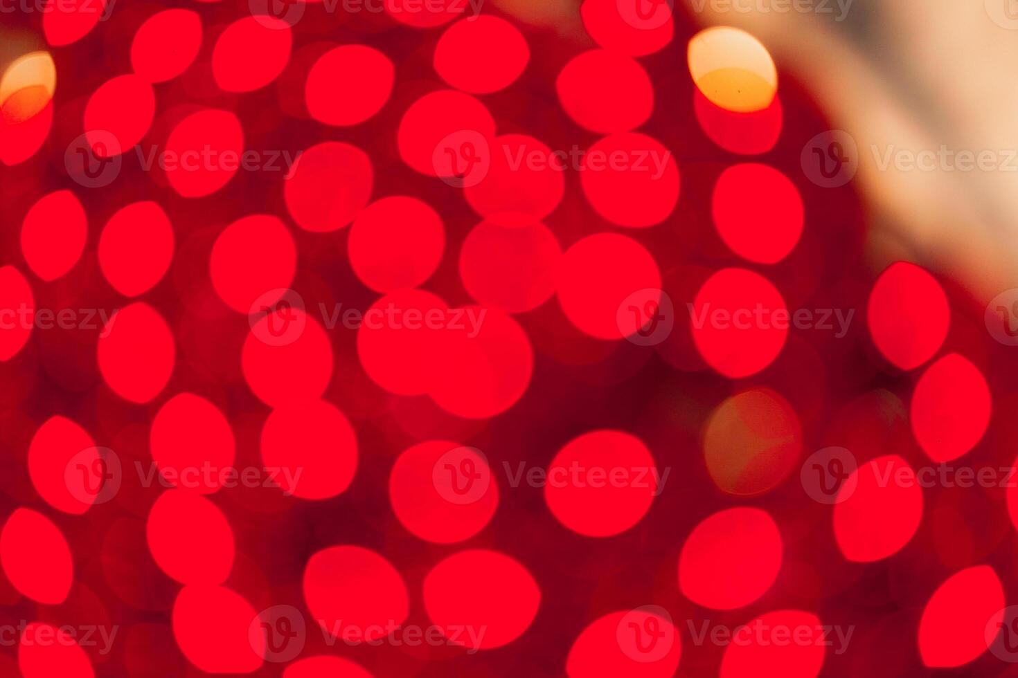Abstract christmas lights as background photo