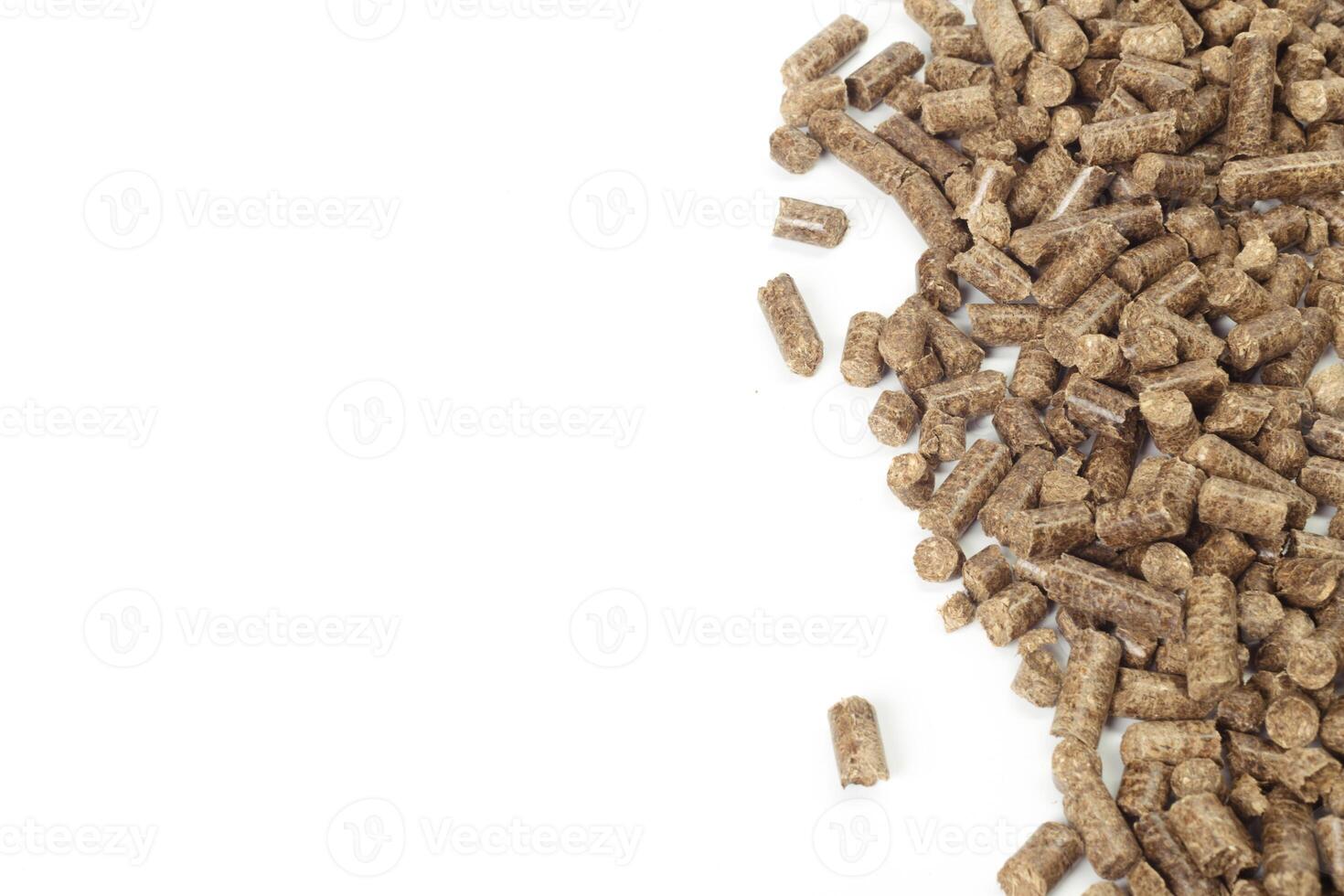 Energy. Pellets on the table photo