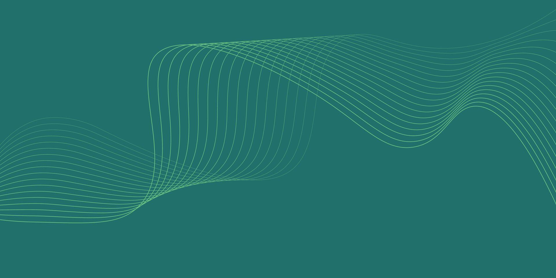 Abstract flowing wave lines background. Beautiful blue curve line background. vector