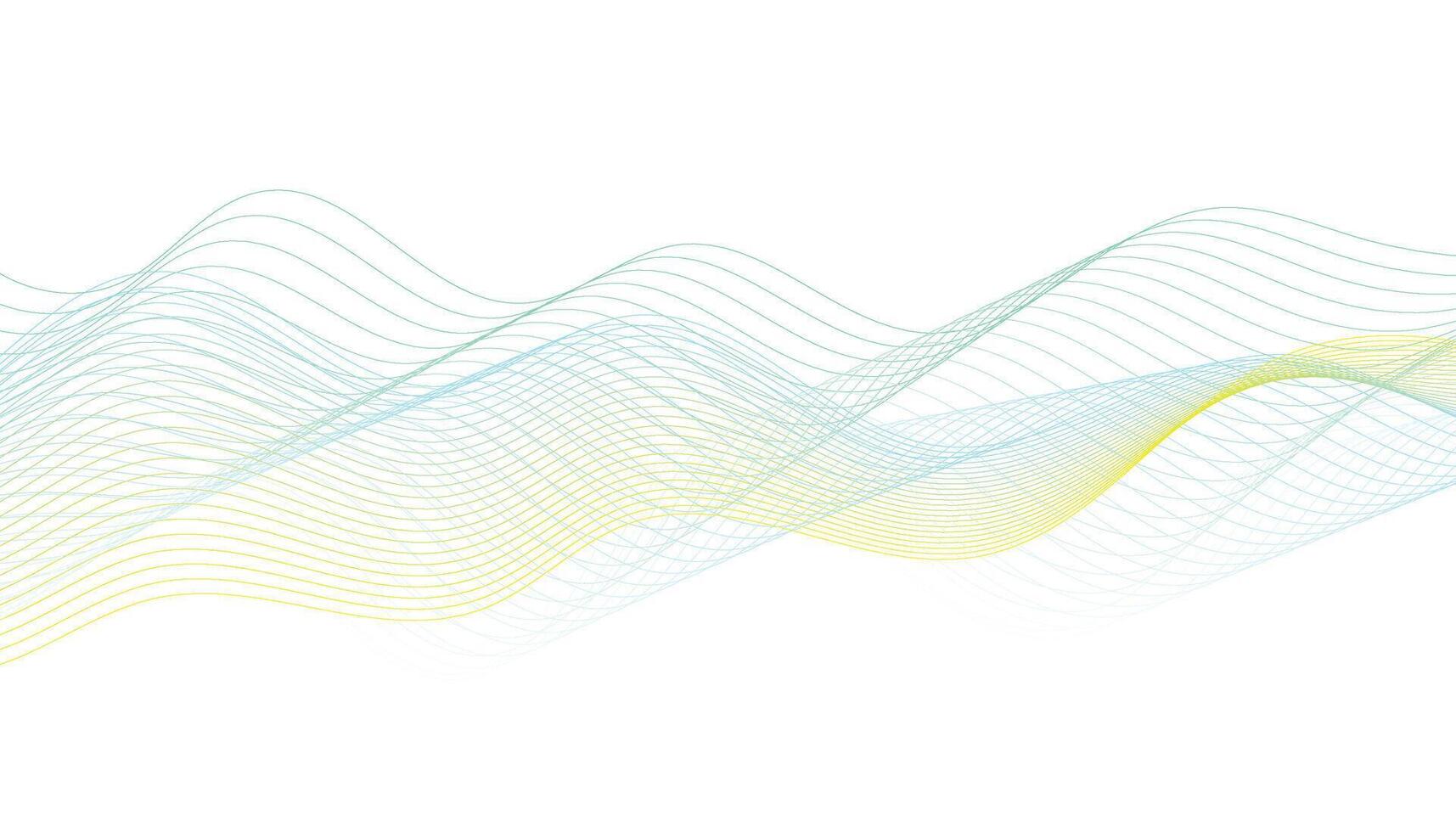 Colorful wave lines. Abstract wave background. Background with wave line. Blending line background. Colorful wave lines vector