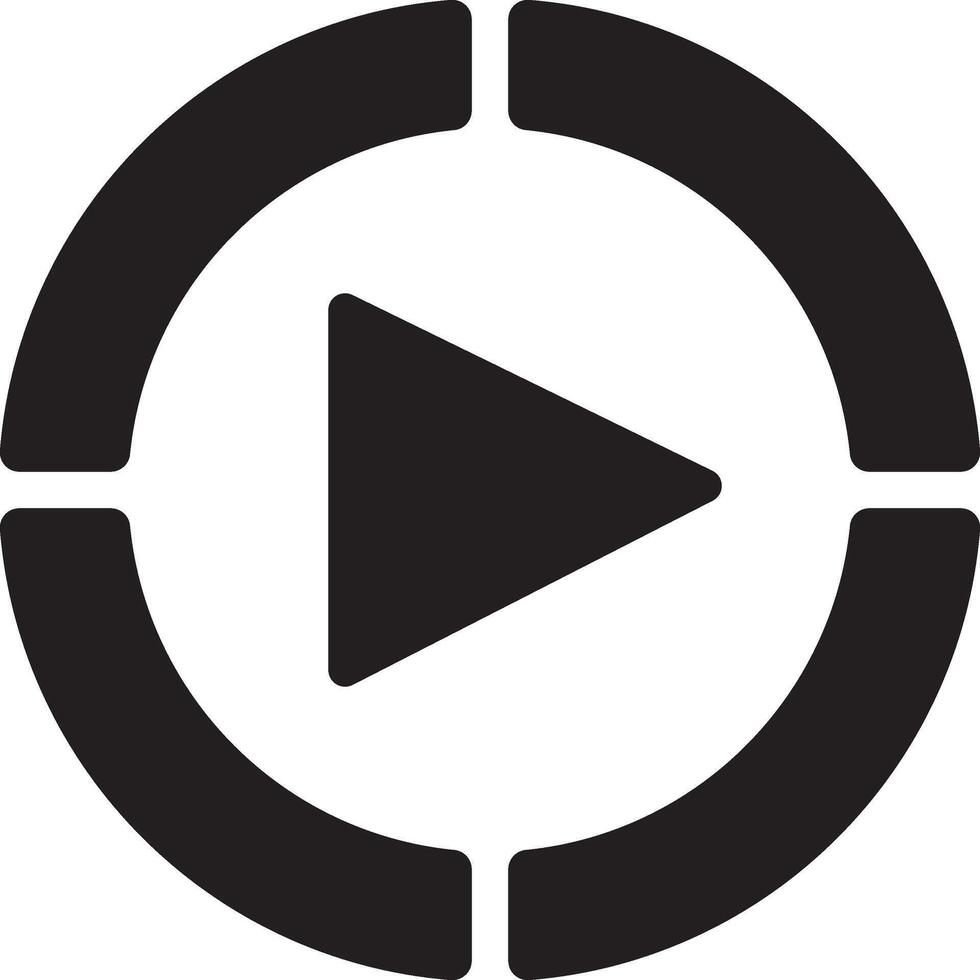 Simple Silhouette Icons vector