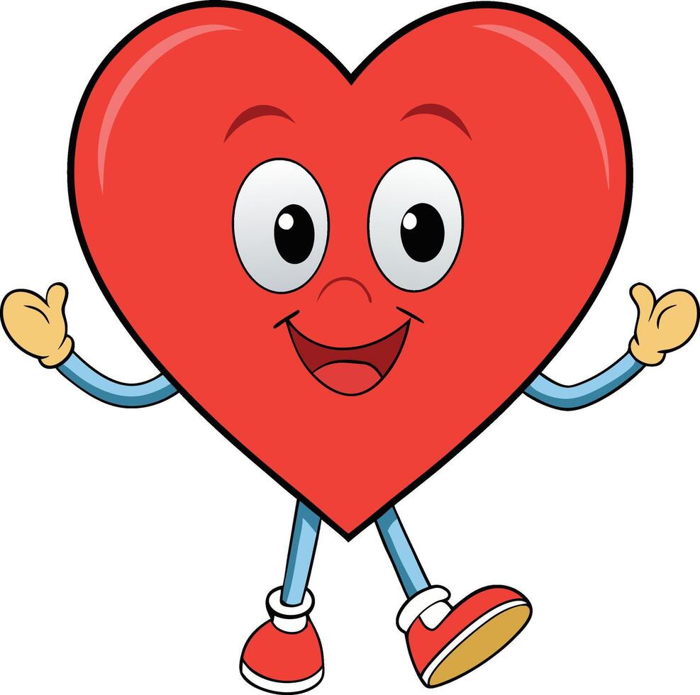 Happy love icon with white background vector