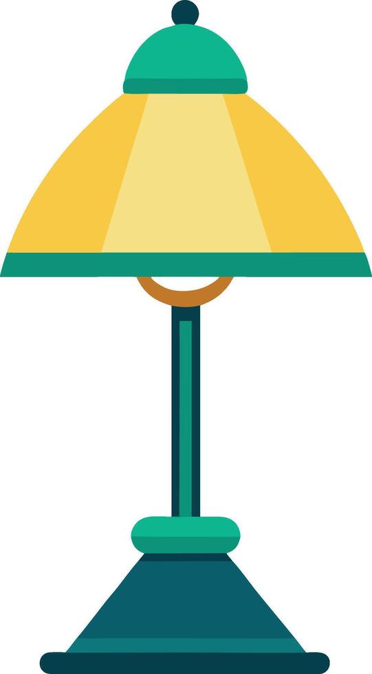 Crafting an elegant lamp bulb Icon vector