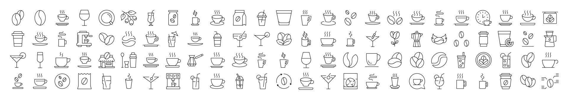 Coffee, Tee, Cups, Grain Related Icon for Websites, Apps, Infographics Other Purposes vector