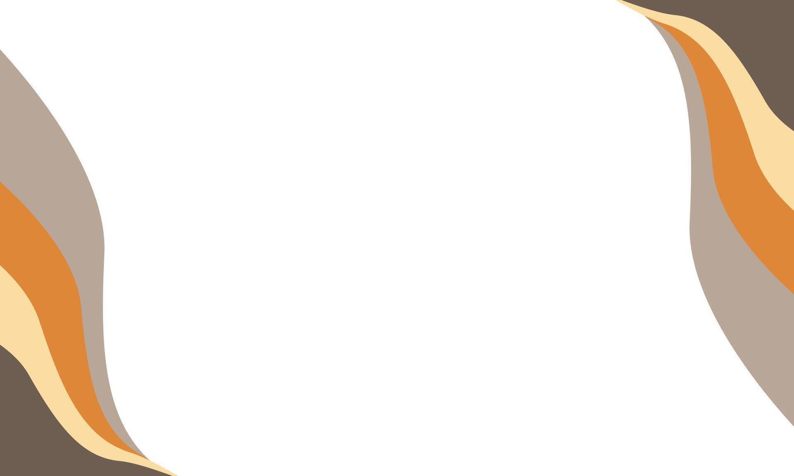 abstract wave corner background for frame vector